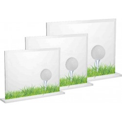 Standaard – golf acryl Sportprijzen Plaza