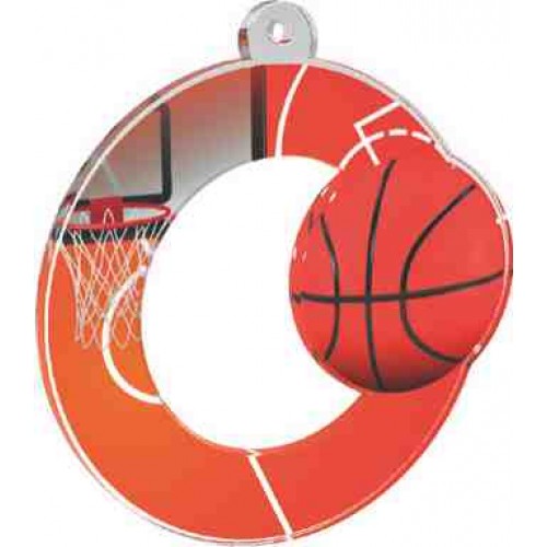 Medaille basketbal – acryl Sportprijzen Plaza